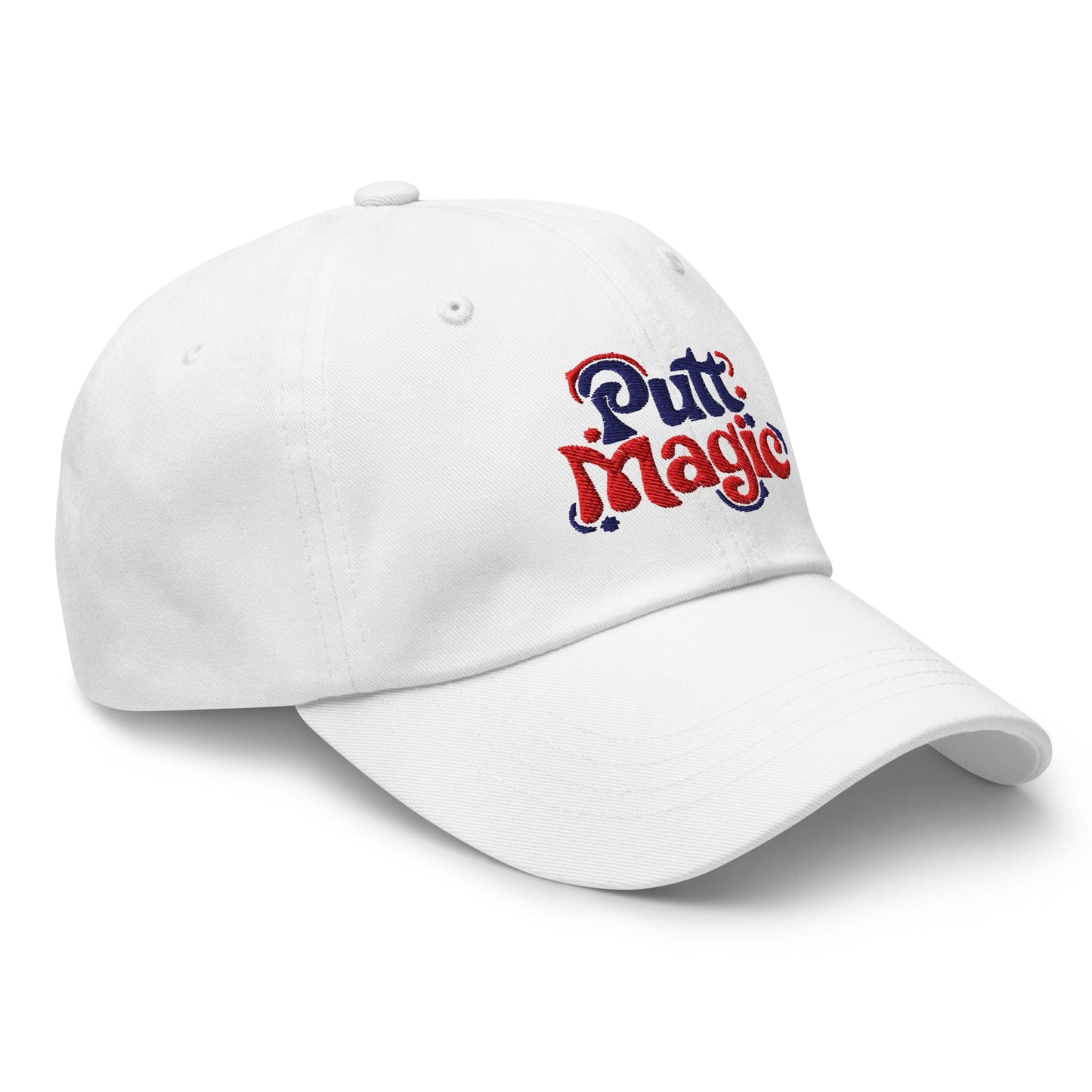 Putt Magic Quirky Embroidered Golf Cap - Funny Golf Tee by Swing Epic