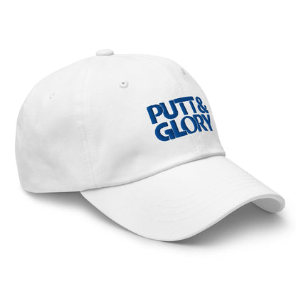 Putt and Glory Embroidered Golf Cap - Funny Golf Tee by Swing Epic