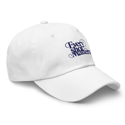 Every Shot Matters Fun Quirky Spirit Embroidered Golf Cap - Funny Golf Tee by Swing Epic