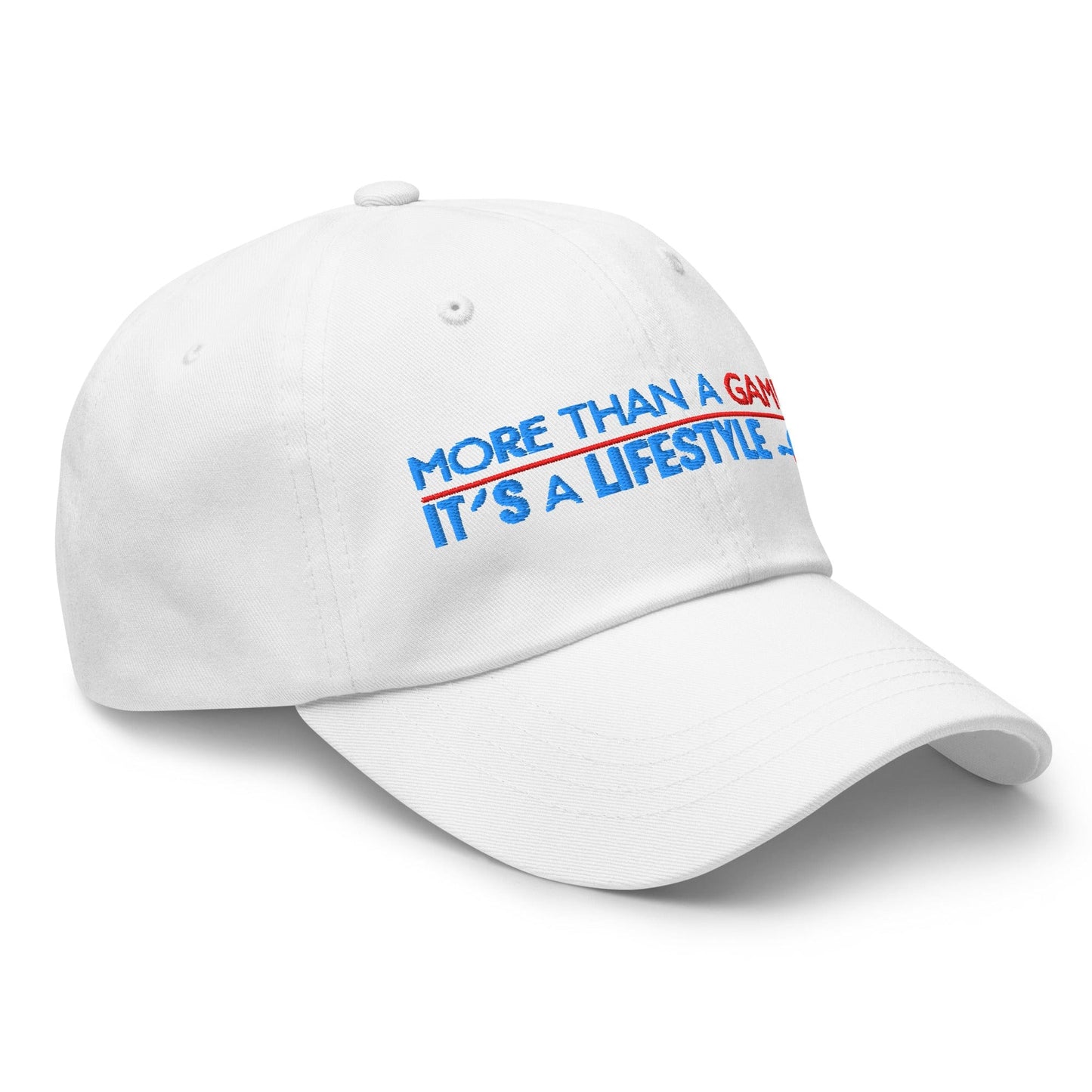 More Than a Game It's a Lifestyle Embroidered Golf Cap - Funny Golf Tee by Swing Epic