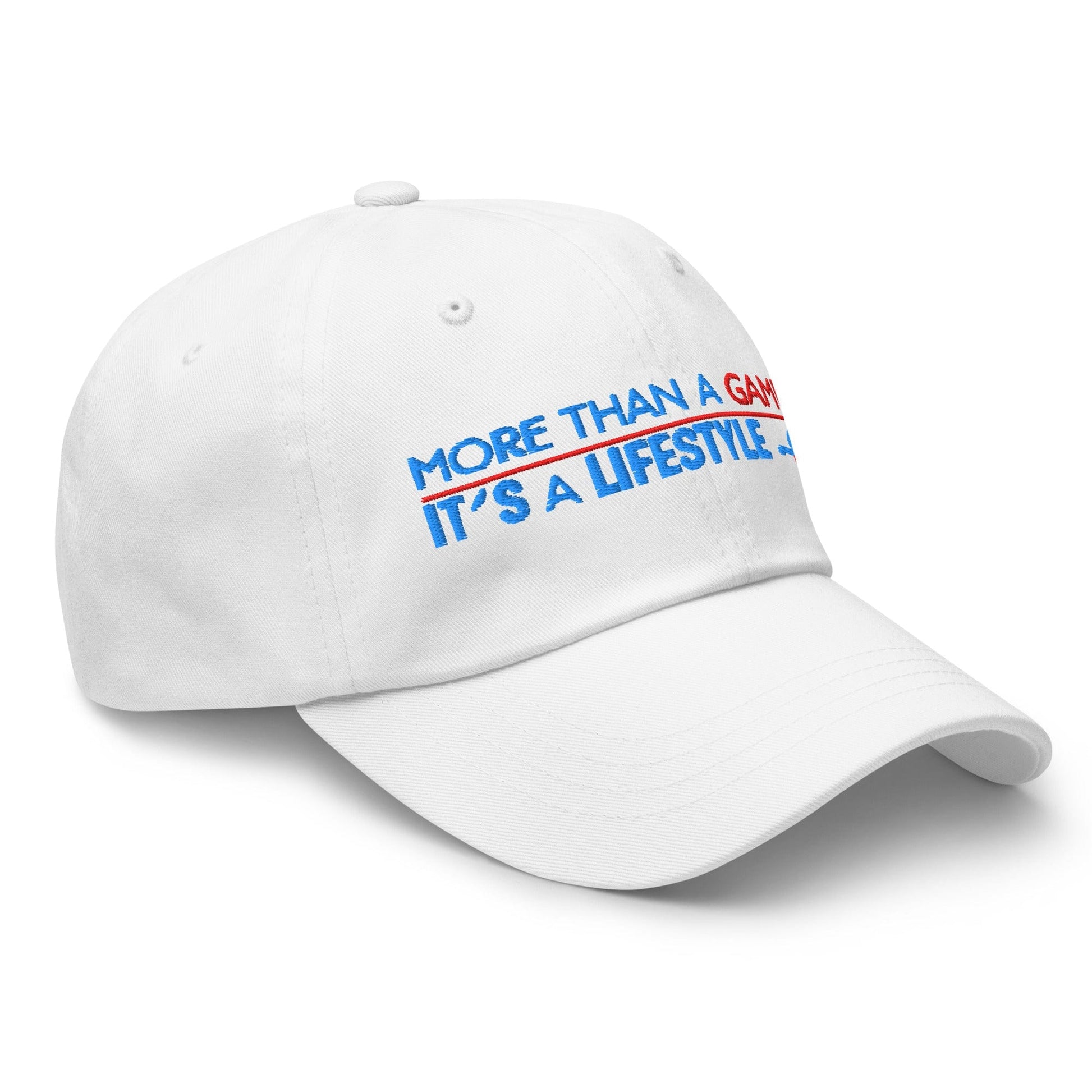 More Than a Game It's a Lifestyle Embroidered Golf Cap - Funny Golf Tee by Swing Epic