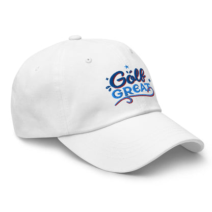 Golf Great Fun & Quirky Embroidered Golf Cap - Funny Golf Tee by Swing Epic