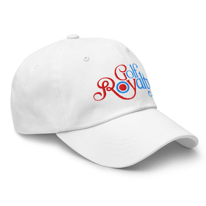 Golf Royalty Quirky Fun Embroidered Golf Cap - Funny Golf Tee by Swing Epic