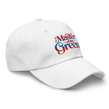 Master of the Green Engaging Embroidered Golf Cap - Funny Golf Tee by Swing Epic