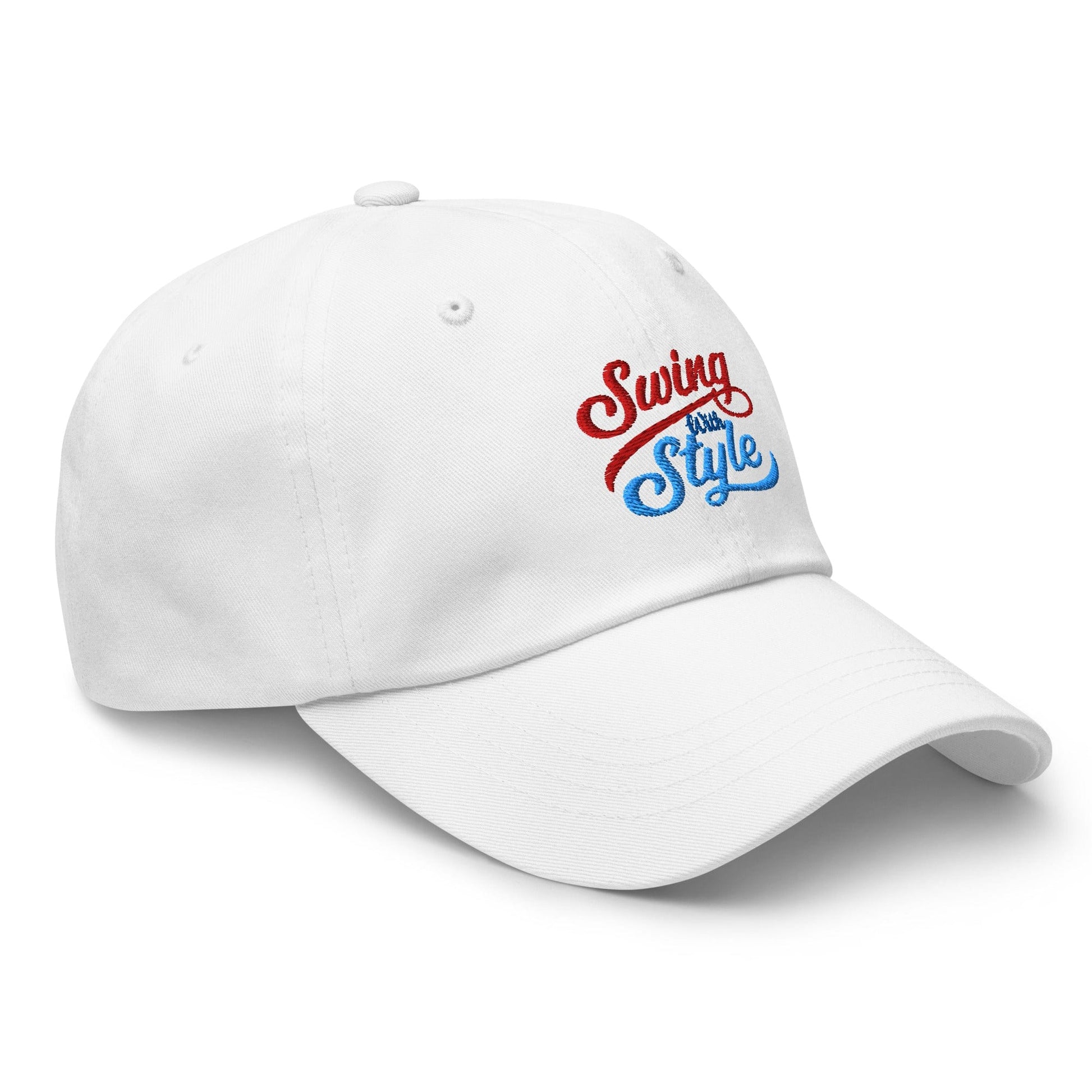 Swing With Style Fun Embroidered Golf Cap - Funny Golf Tee by Swing Epic