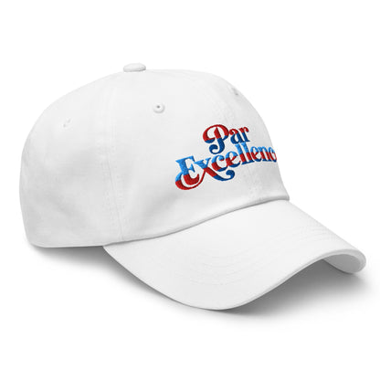 Par Excellence Embroidered Golf Cap - Funny Golf Tee by Swing Epic