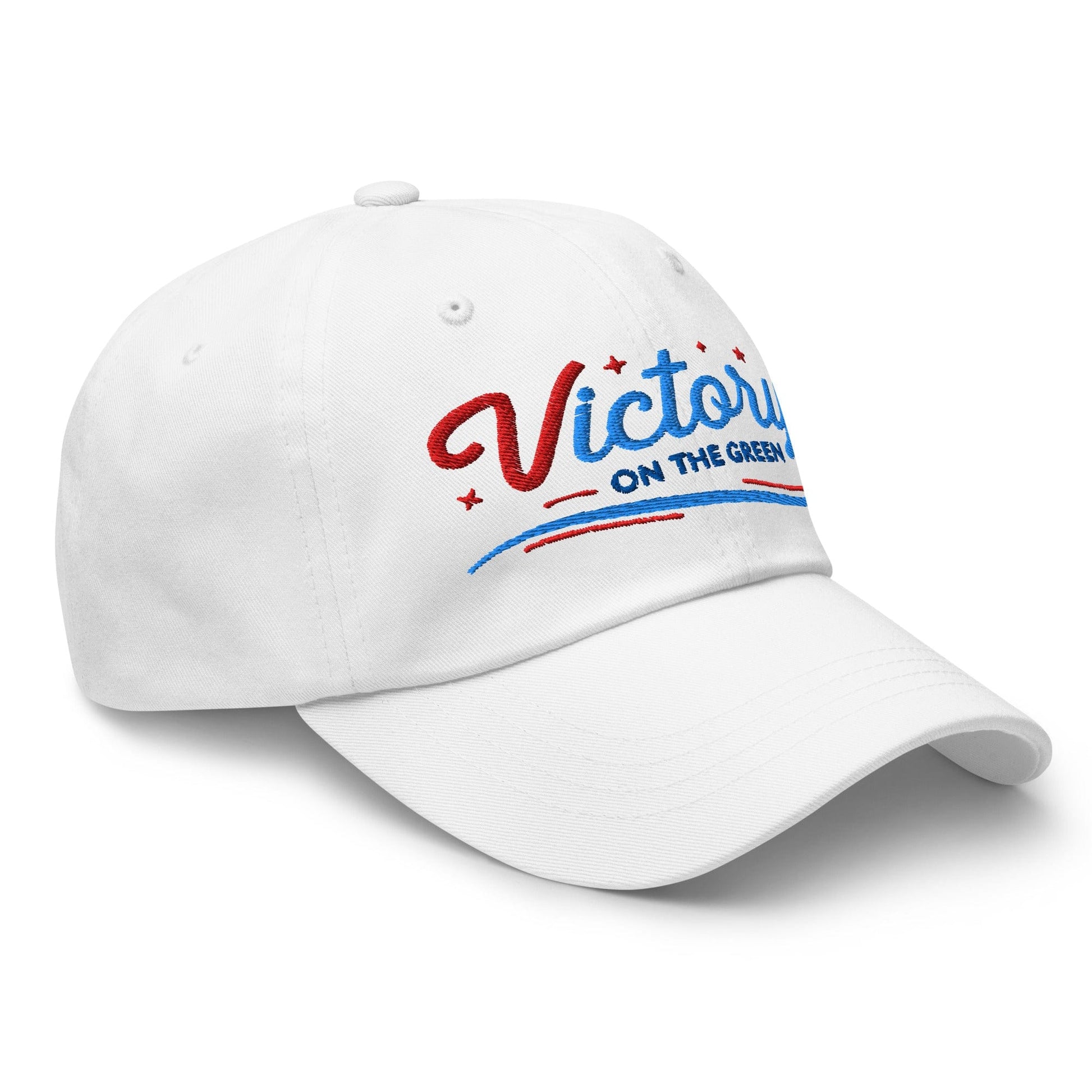 Victory On The Green Embroidered Golf Cap - Funny Golf Tee by Swing Epic