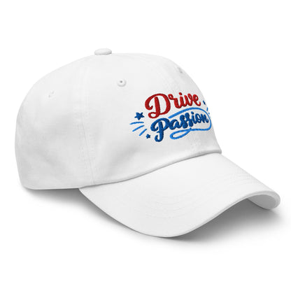 Drive Passion Stars Charming Stylish Embroidered Golf Cap - Funny Golf Tee by Swing Epic