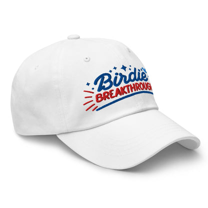 Birdie Breakthrough Embroidered Golf Cap - Funny Golf Tee by Swing Epic