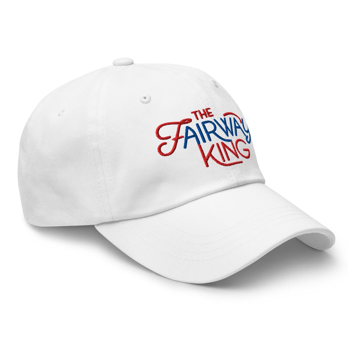 The Fairway King Embroidered Golf Cap - Funny Golf Tee by Swing Epic