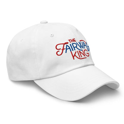 The Fairway King Embroidered Golf Cap - Funny Golf Tee by Swing Epic