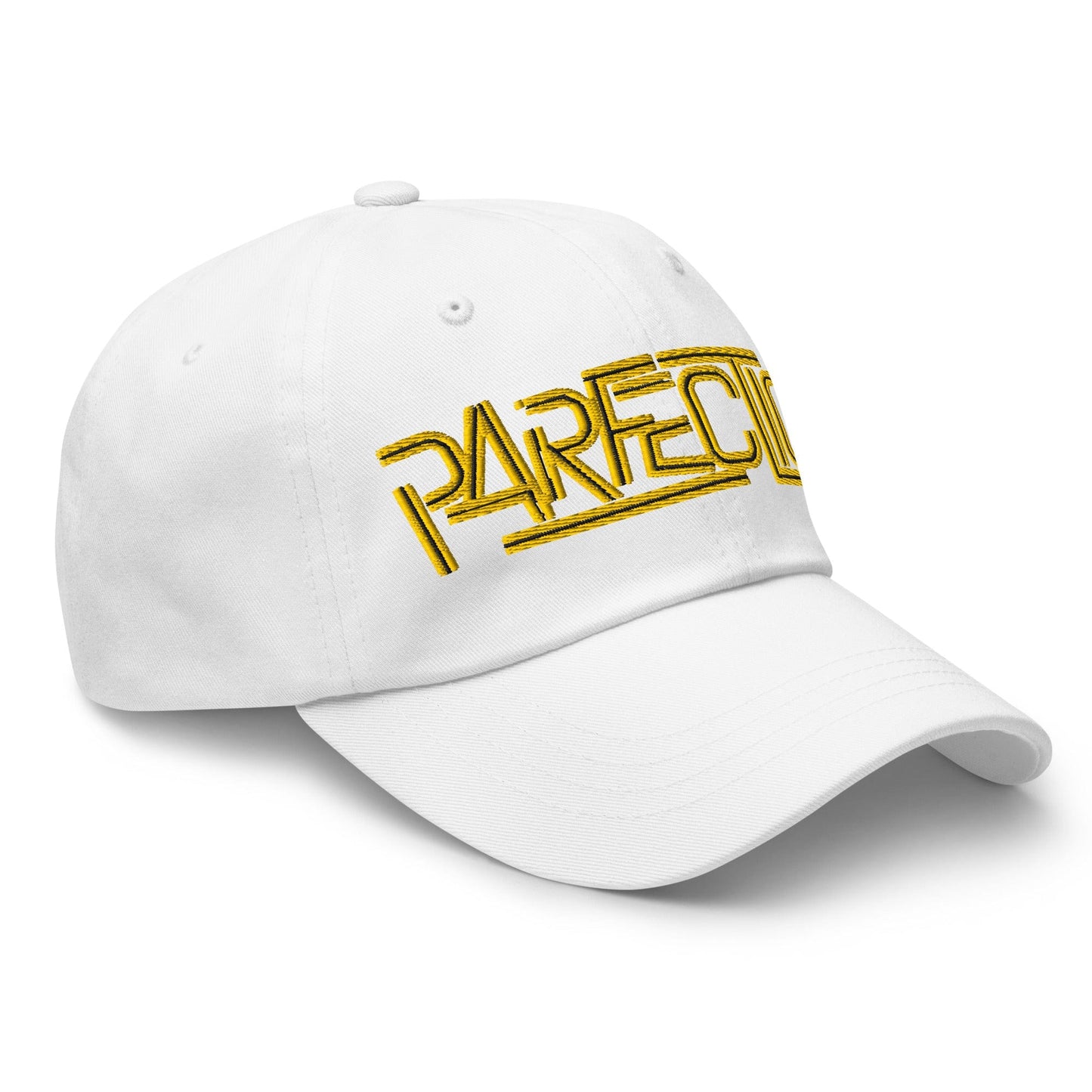 Parfection Script Embroidered Golf Cap - Funny Golf Tee by Swing Epic
