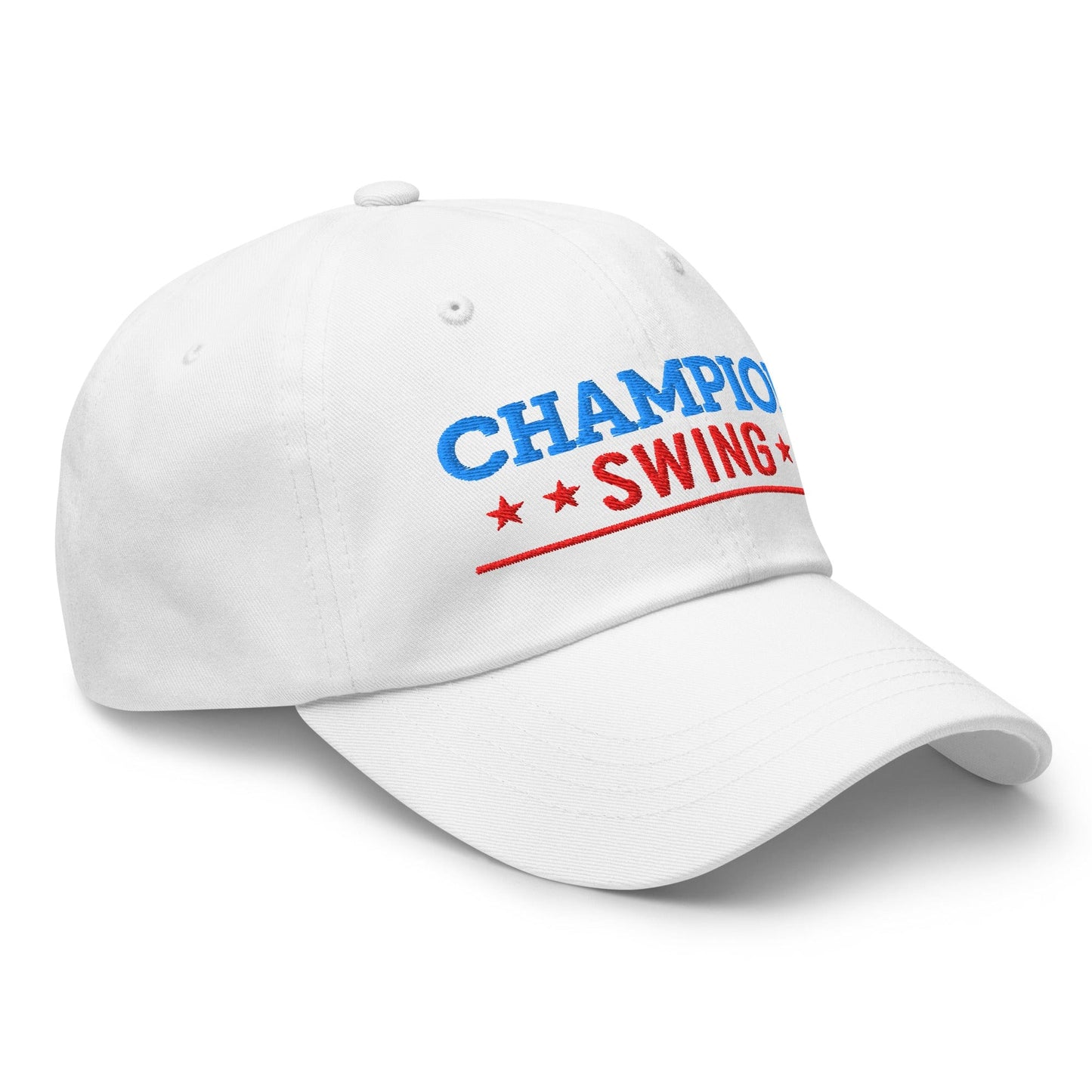 Champion Swing Star-Studded Fun Embroidered Golf Cap - Funny Golf Tee by Swing Epic