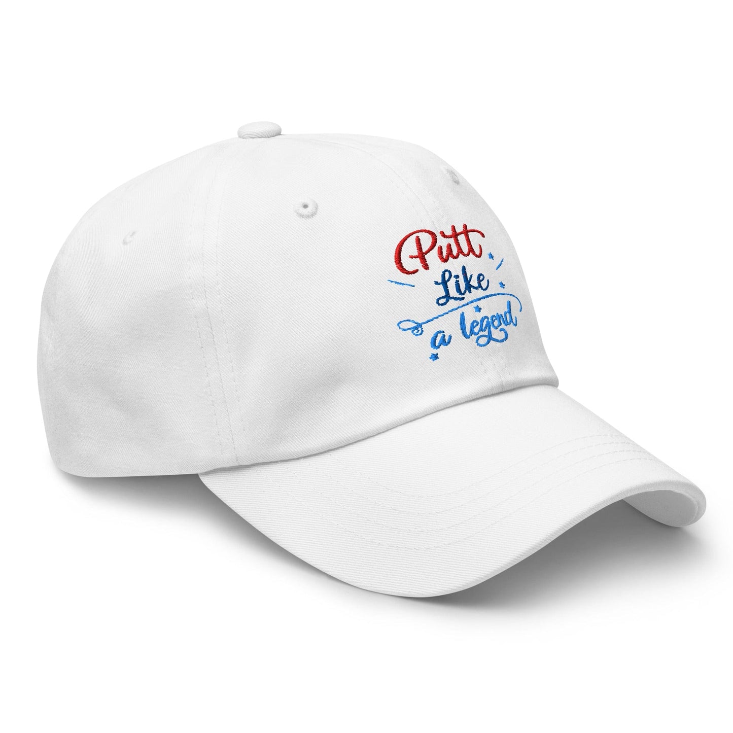 Putt Like A Legend Fun Embroidered Golf Cap - Funny Golf Tee by Swing Epic