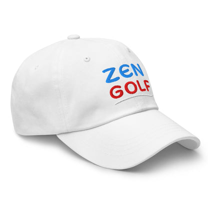 Zen Golf Embroidered Golf Cap - Funny Golf Tee by Swing Epic