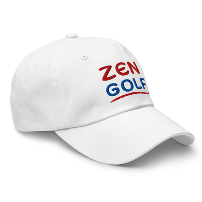 Zen Golf Embroidered Golf Cap - Funny Golf Tee by Swing Epic