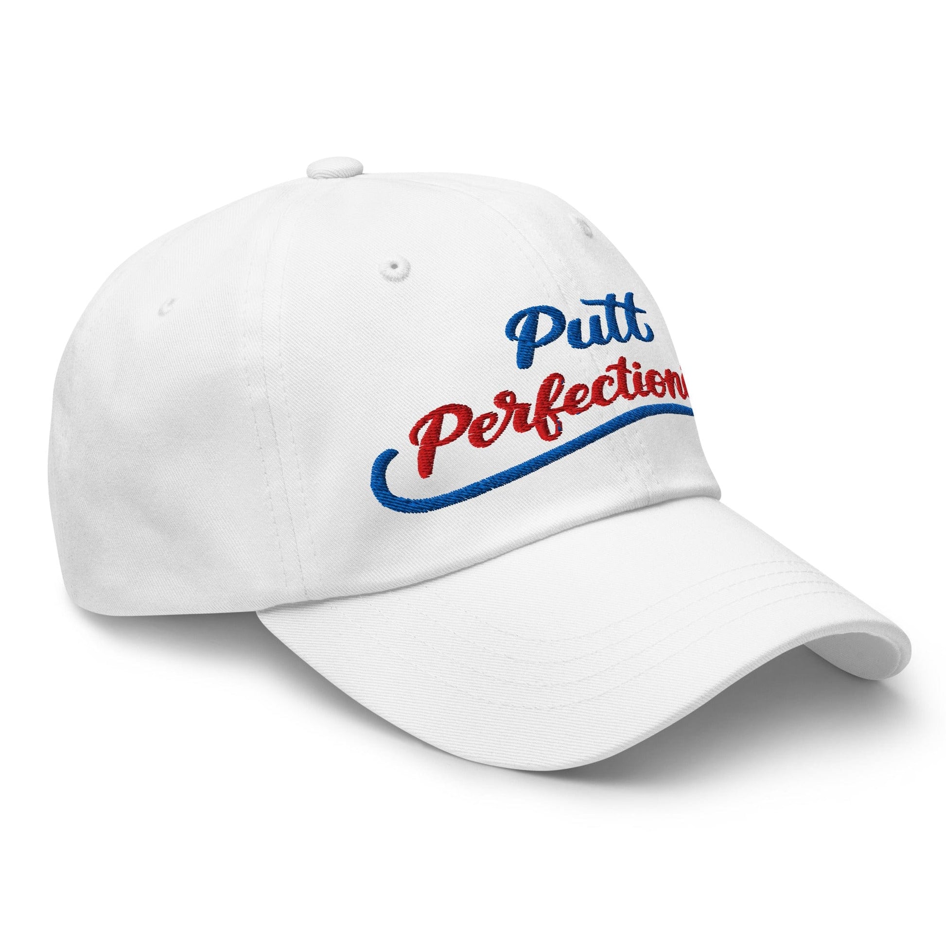 Putt Perfectionist Fun Embroidered Golf Cap - Funny Golf Tee by Swing Epic