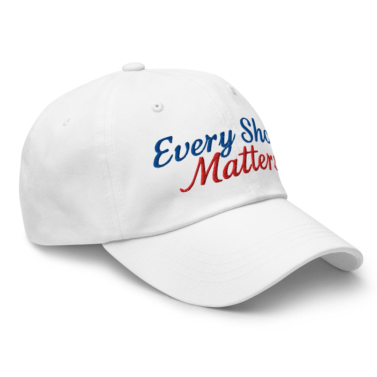 Every Shot Matters Fun Embroidered Golf Cap - Funny Golf Tee by Swing Epic
