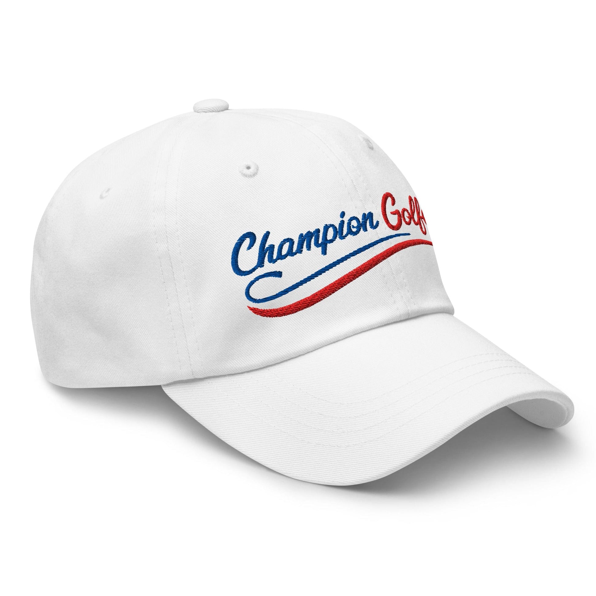 Champion Golfer Sparkling Star Fun Embroidered Golf Cap - Funny Golf Tee by Swing Epic