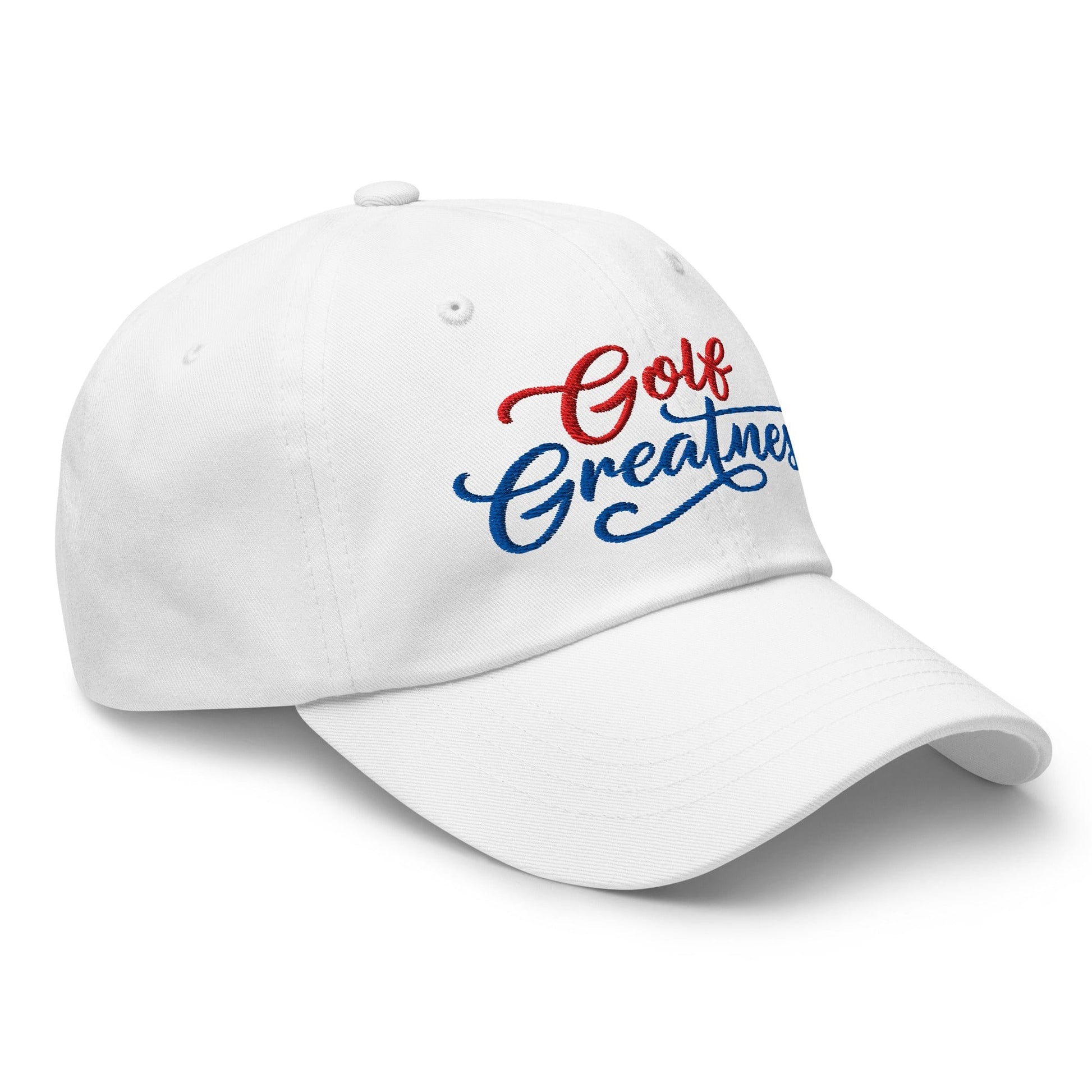 Golf Greatness Embroidered Golf Cap - Funny Golf Tee by Swing Epic