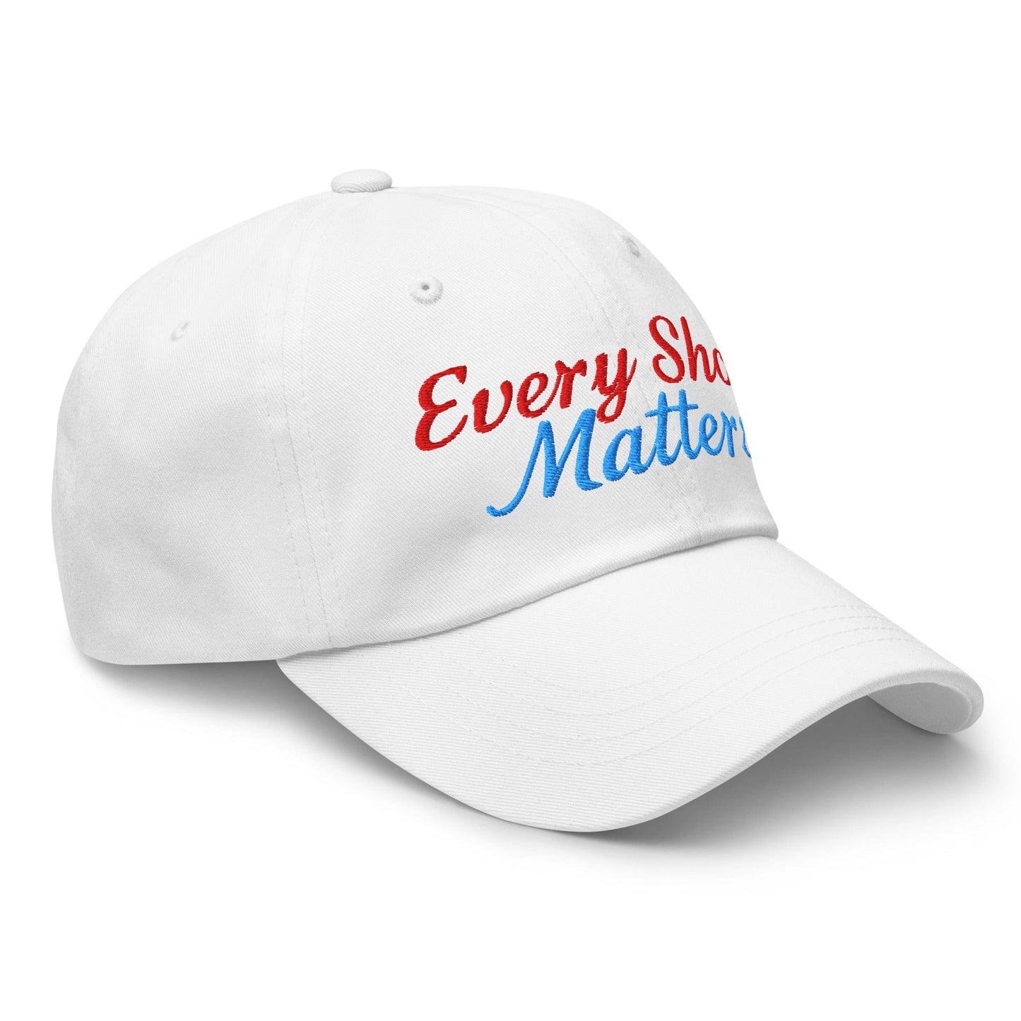 Every Shot Matters Fun Embroidered Golf Cap - Funny Golf Tee by Swing Epic
