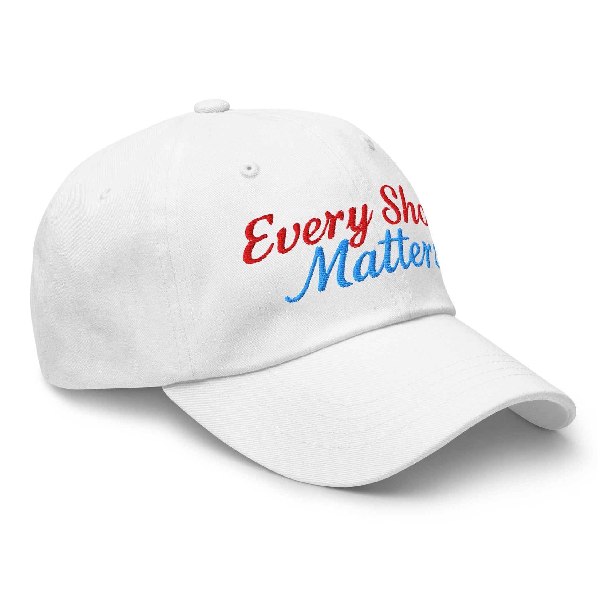 Every Shot Matters Fun Embroidered Golf Cap - Funny Golf Tee by Swing Epic
