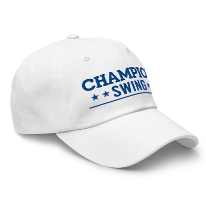 Champion Swing Embroidered Golf Cap - Funny Golf Tee by Swing Epic