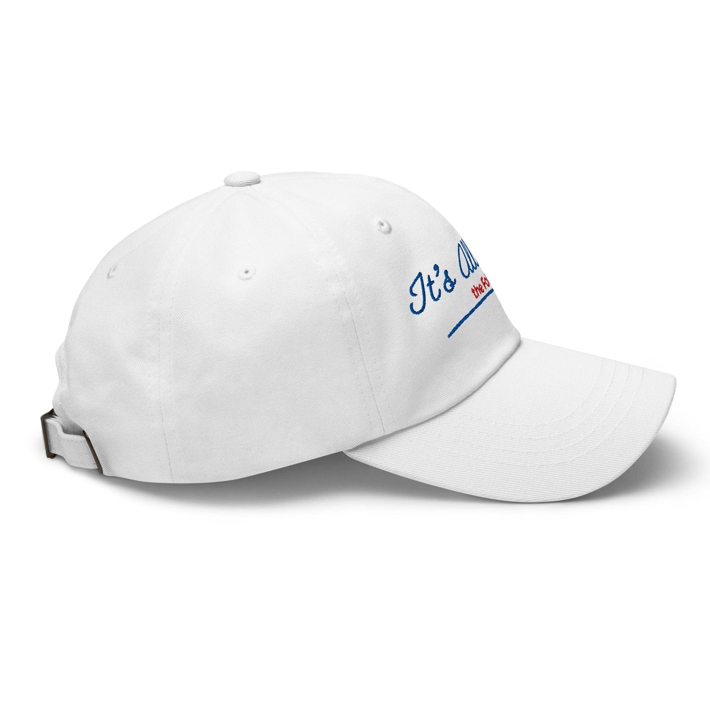 It's All About the Follow-Through Embroidered Golf Cap - Funny Golf Tee by Swing Epic