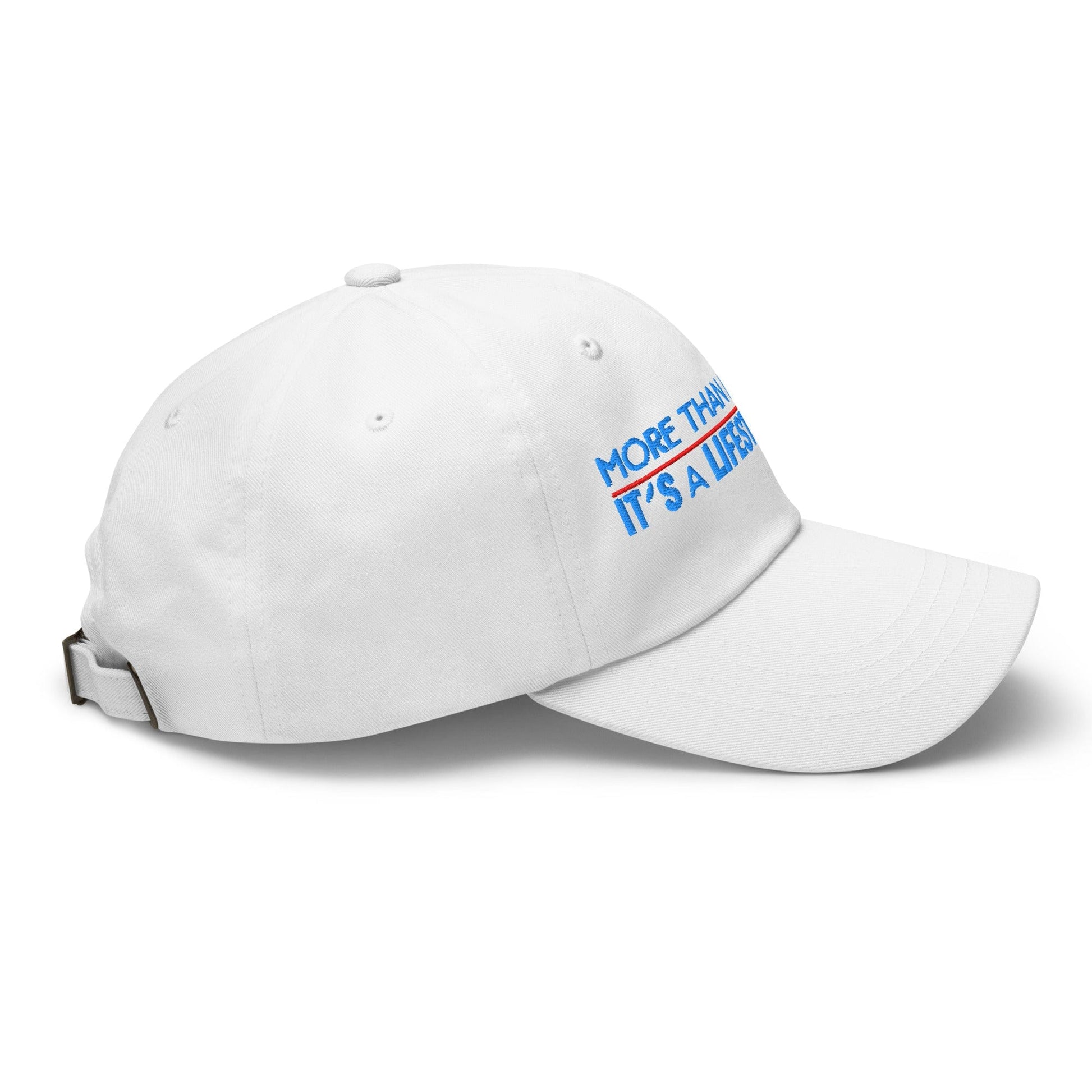 More Than a Game It's a Lifestyle Embroidered Golf Cap - Funny Golf Tee by Swing Epic