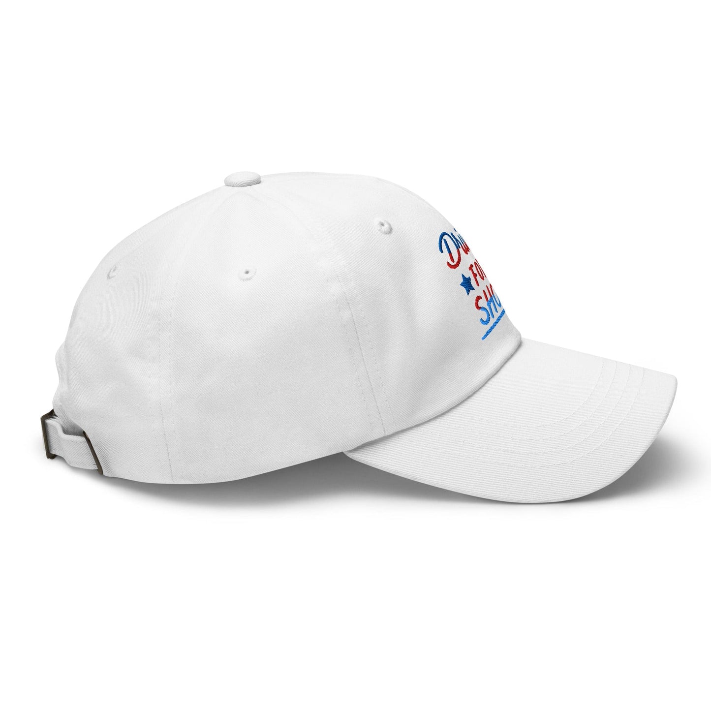 Drive For Show Patriotic Fun Embroidered Golf Cap - Funny Golf Tee by Swing Epic