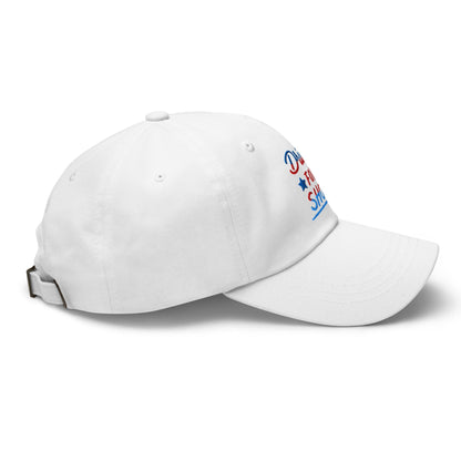 Drive For Show Patriotic Fun Embroidered Golf Cap - Funny Golf Tee by Swing Epic