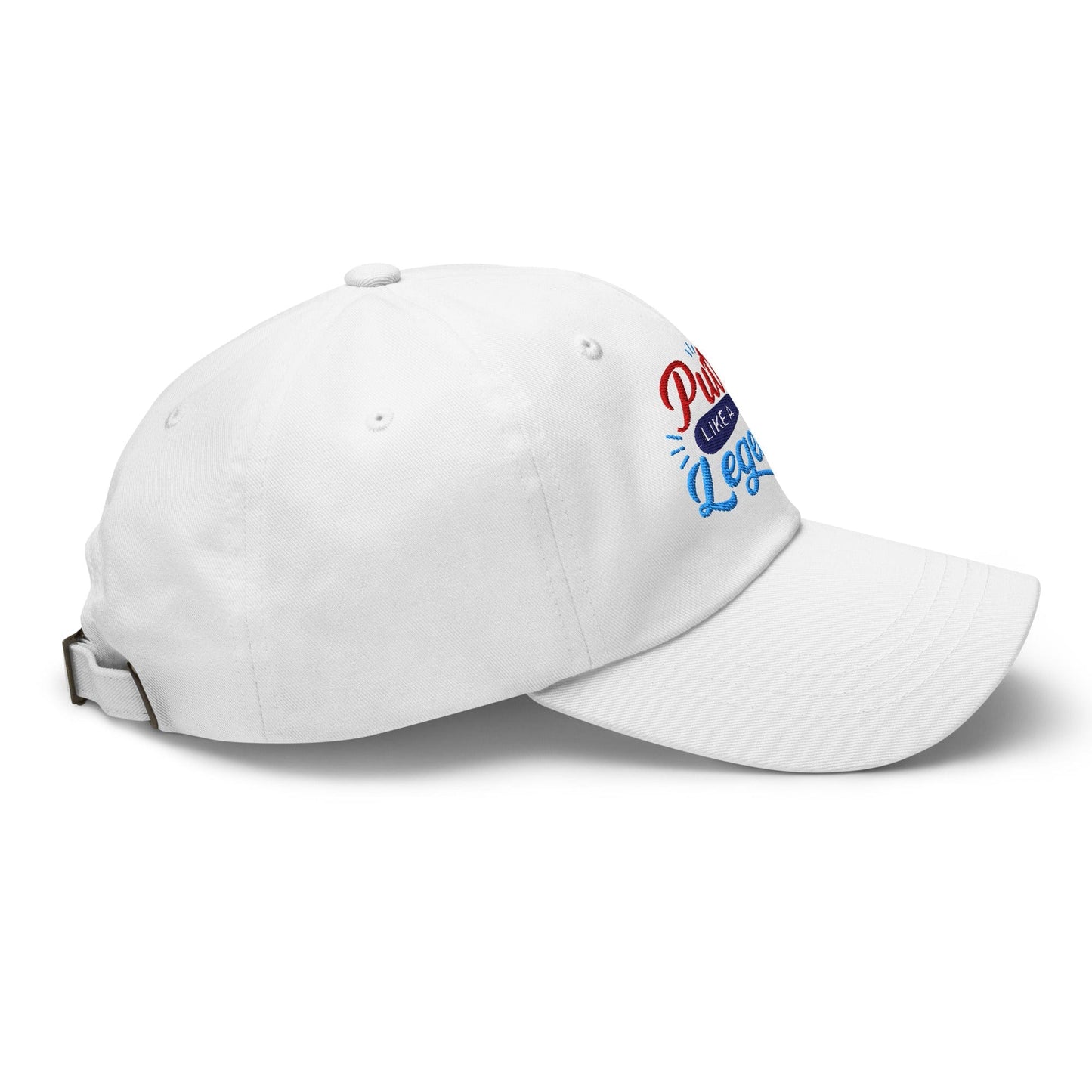 Putt Like A Legend Fun and Unique Embroidered Golf Cap - Funny Golf Tee by Swing Epic