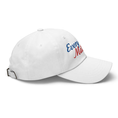Every Shot Matters Fun Embroidered Golf Cap - Funny Golf Tee by Swing Epic