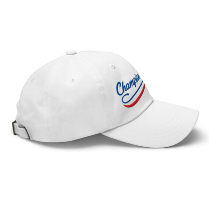 Champion Golfer Sparkling Star Fun Embroidered Golf Cap - Funny Golf Tee by Swing Epic