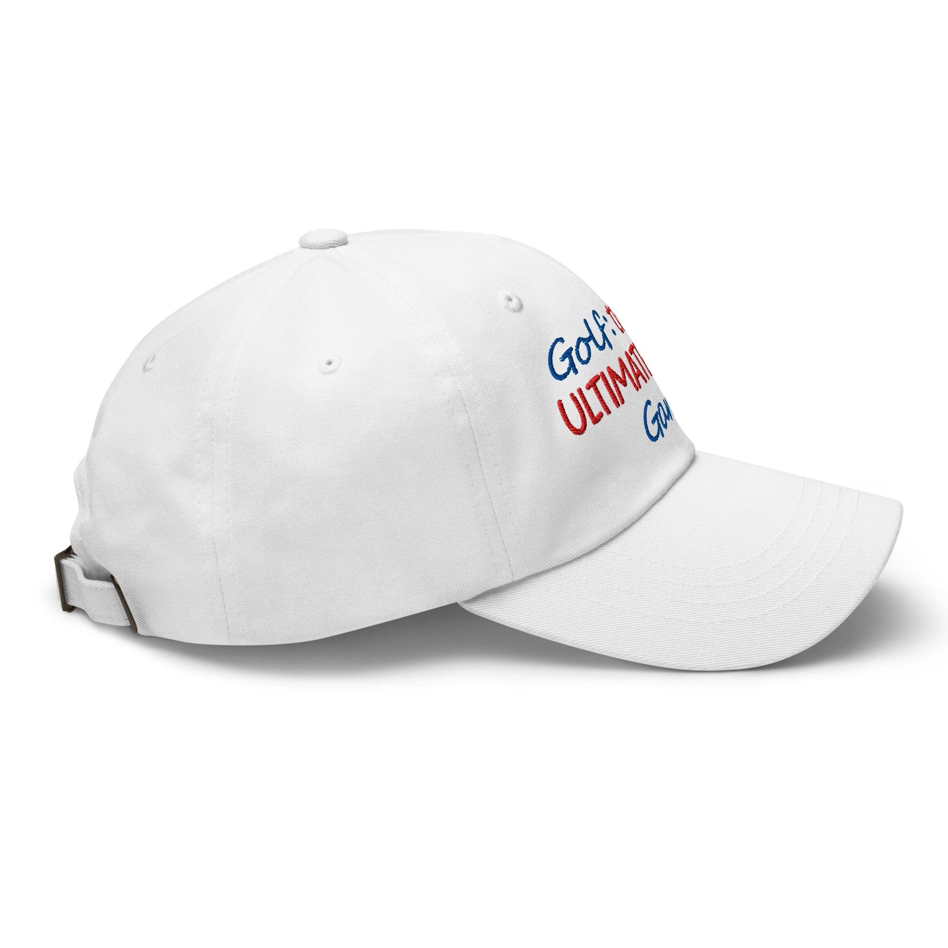 Golf: The Ultimate Mind Game Embroidered Golf Cap - Funny Golf Tee by Swing Epic
