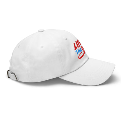LIFE on The Green Embroidered Golf Cap - Funny Golf Tee by Swing Epic