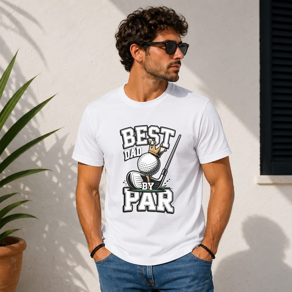 Best Dad by Par T-Shirt