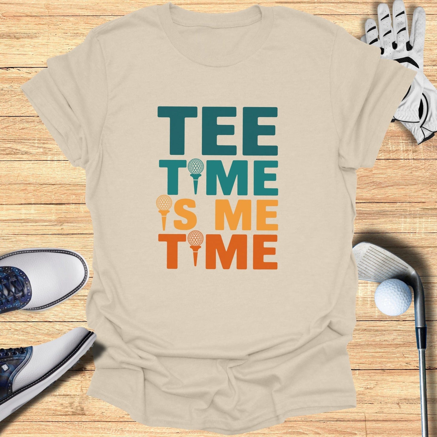 Tee Time Is Me Time T-Shirt - Funny Golf Tee by Swing Epic