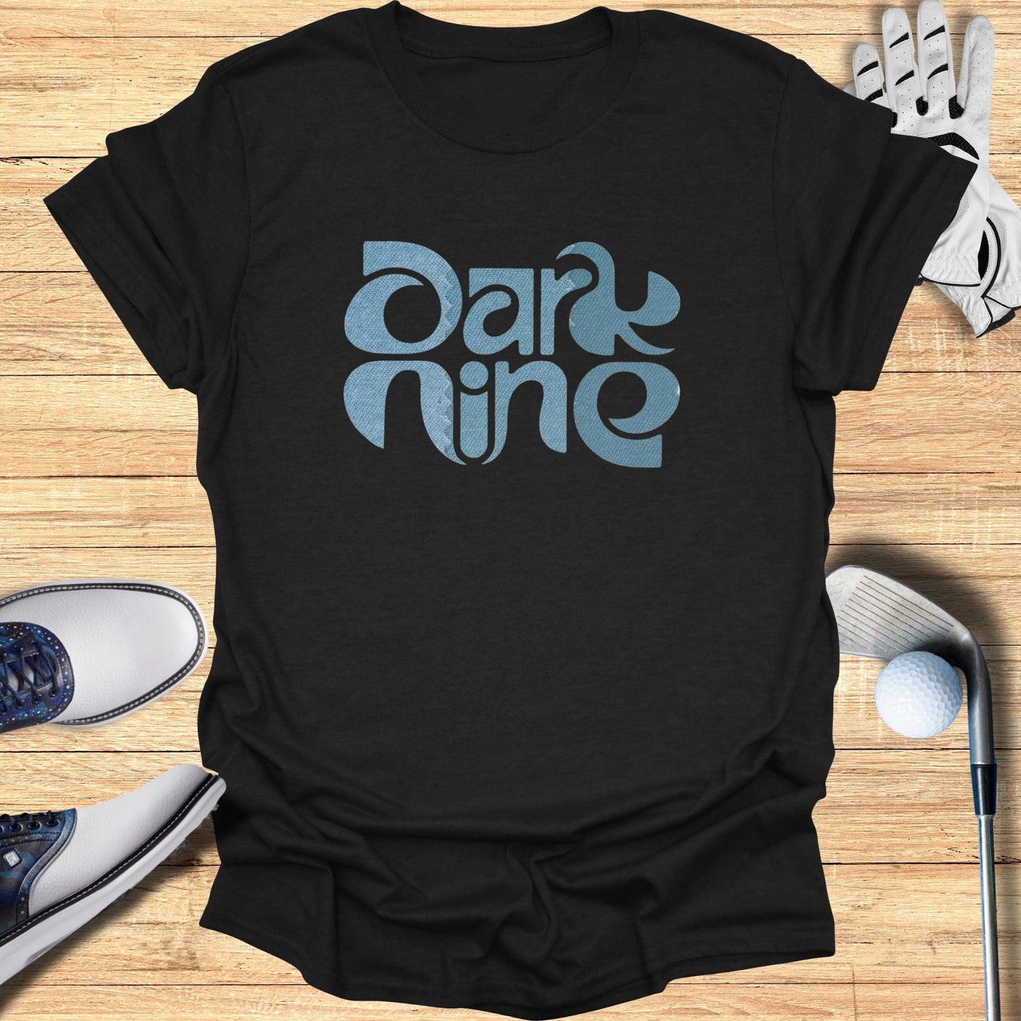 Dark Nine T-Shirt - Funny Golf Tee by Swing Epic