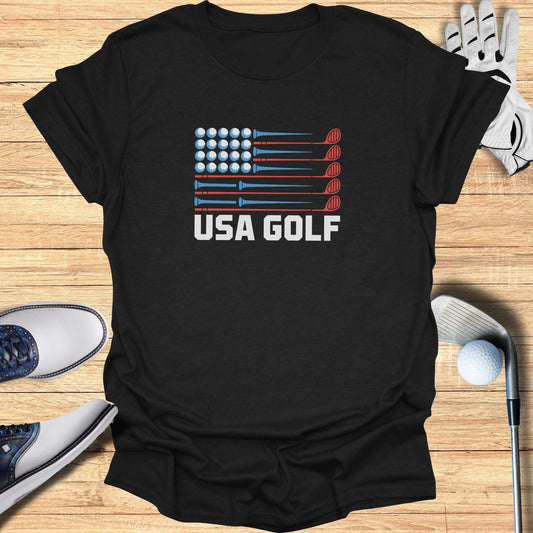 USA Golf T-Shirt - Funny Golf Tee by Swing Epic