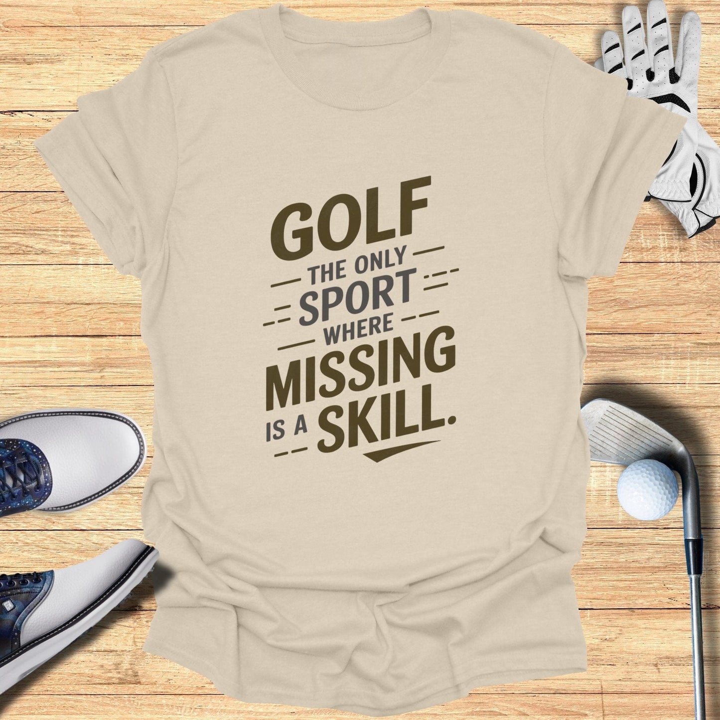 Golf The Only Sport T-Shirt - Funny Golf Tee by Swing Epic