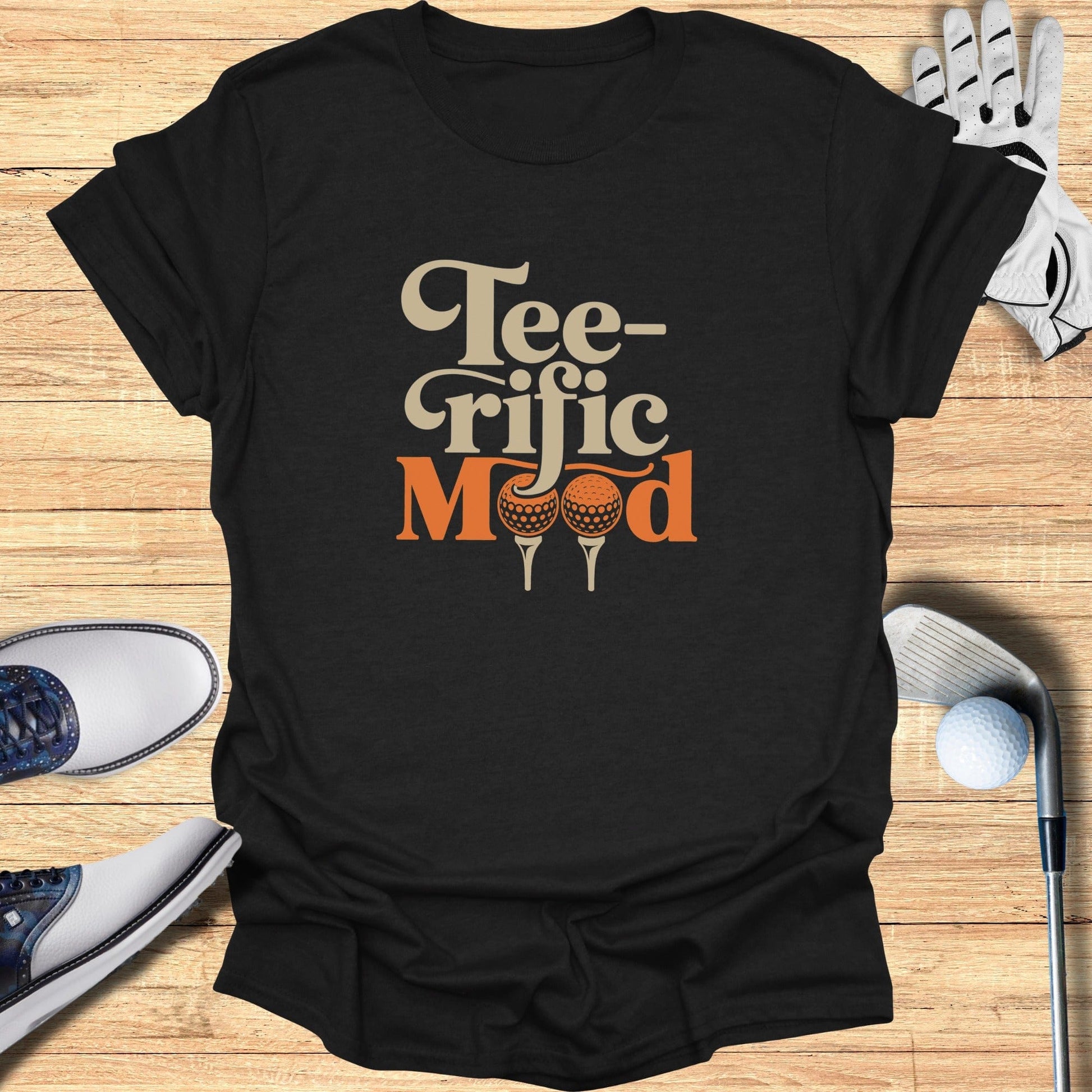 Tee-riffic Mood T-Shirt - Funny Golf Tee by Swing Epic