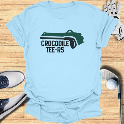 Crocodile Logo Golf Graphic Tee Casual Shirt