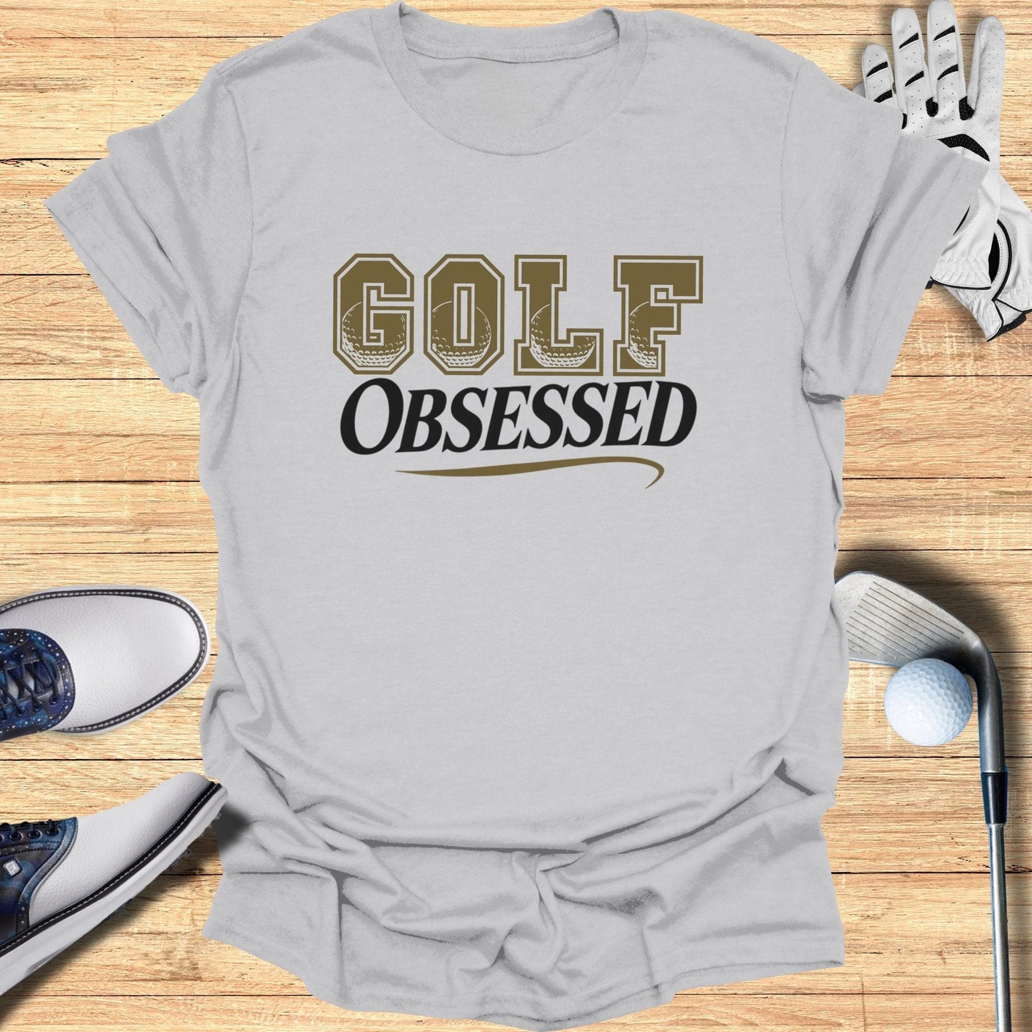 Golf Obsessed T-Shirt - Funny Golf Tee by Swing Epic