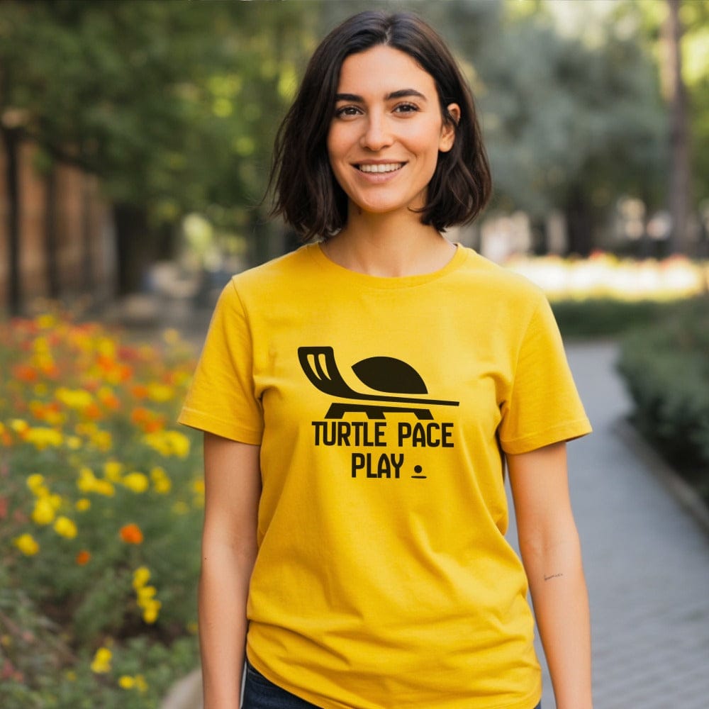 Turtle Pace Play Shirt with Fun Turtle Graphic Design