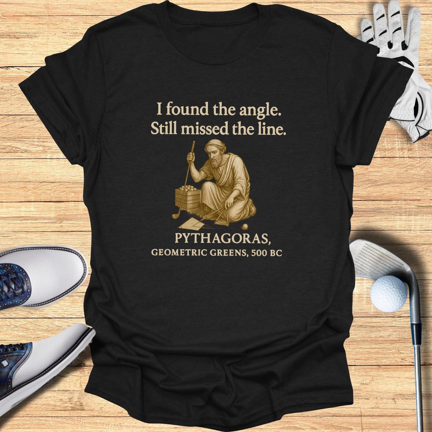 I Found The Angle T-Shirt - Funny Golf Tee by Swing Epic
