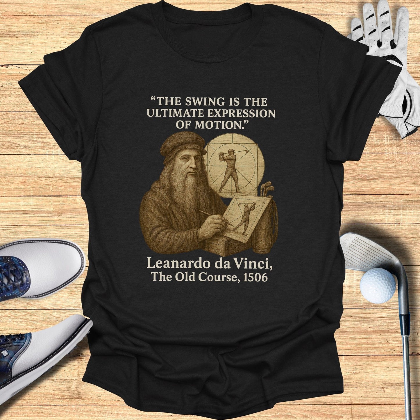 The Swing Is The Ultimate Expression T-Shirt - Funny Golf Tee by Swing Epic