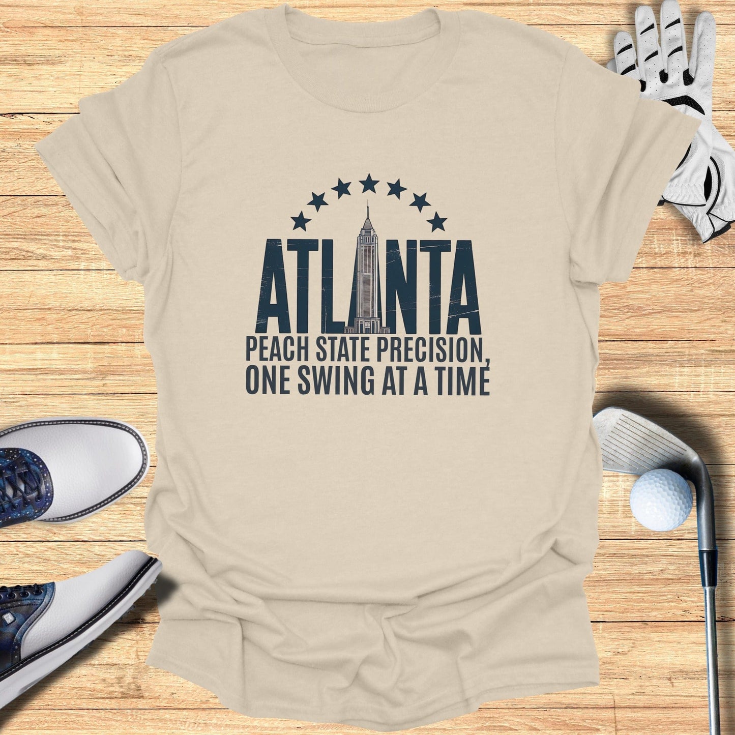 Atlanta Golf T-Shirt - Funny Golf Tee by Swing Epic