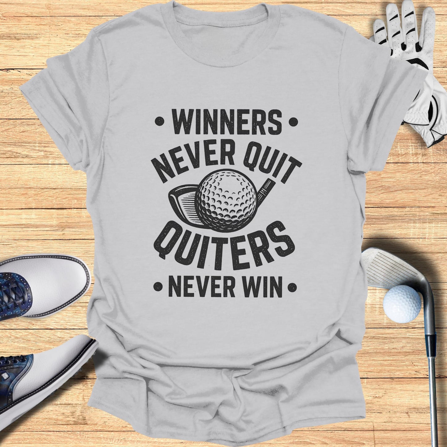 Winners Never Quit T-Shirt