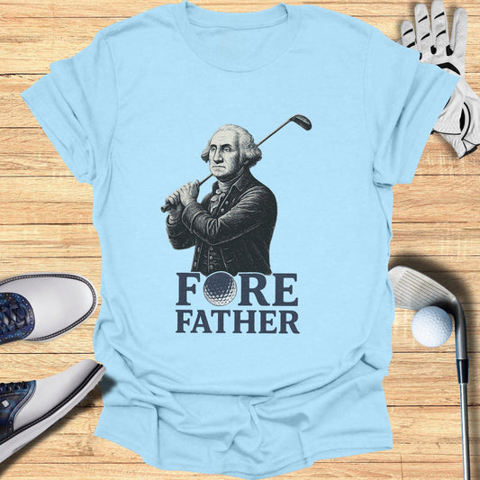 Fore Father T-Shirt - Funny Golf Tee by Swing Epic